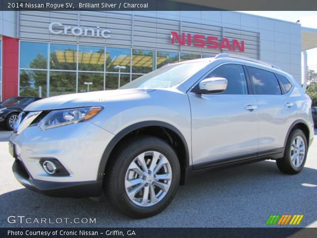 2014 Nissan Rogue SV in Brilliant Silver
