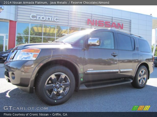 2014 Nissan Armada Platinum in Java Metallic