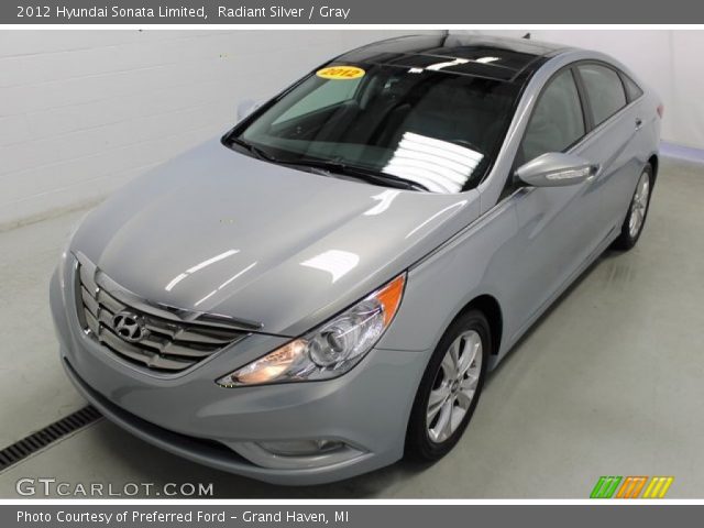 2012 Hyundai Sonata Limited in Radiant Silver