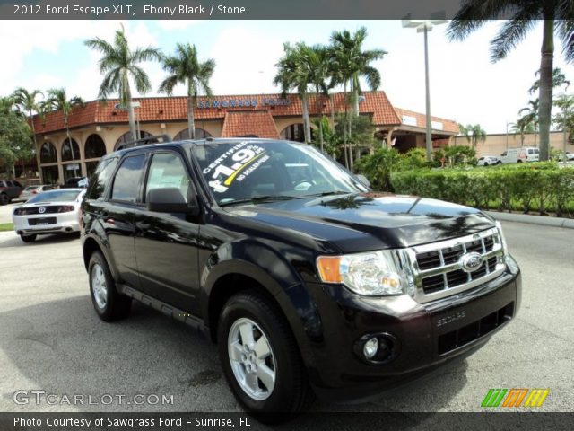 2012 Ford Escape XLT in Ebony Black