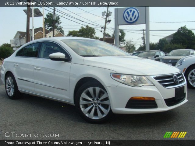 2011 Volkswagen CC Sport in Candy White