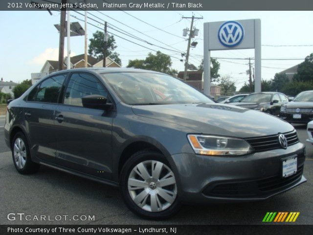 2012 Volkswagen Jetta S Sedan in Platinum Gray Metallic