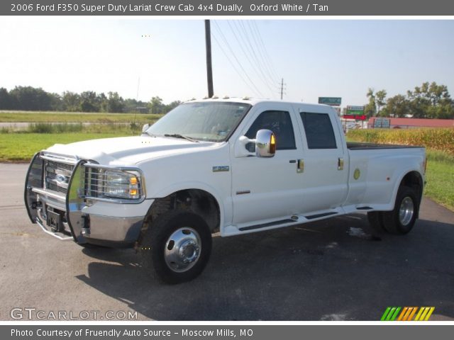 2006 Ford F350 Super Duty Lariat Crew Cab 4x4 Dually in Oxford White