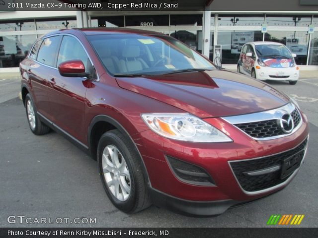 2011 Mazda CX-9 Touring AWD in Copper Red Mica