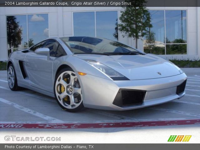 2004 Lamborghini Gallardo Coupe in Grigio Altair (Silver)
