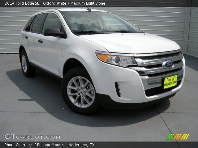 2014 Ford Edge SE in Oxford White