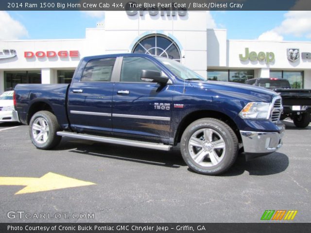 2014 Ram 1500 Big Horn Crew Cab 4x4 in True Blue Pearl Coat