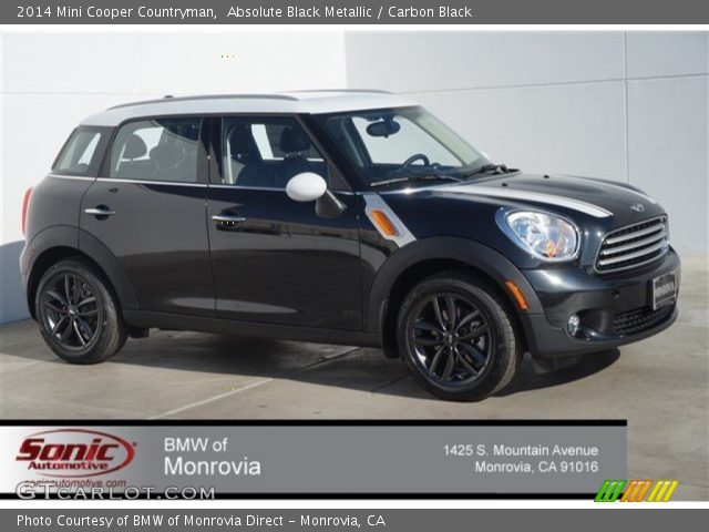 2014 Mini Cooper Countryman in Absolute Black Metallic