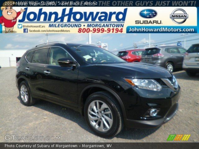2014 Nissan Rogue SL AWD in Super Black