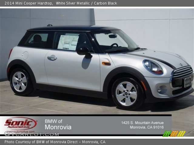 2014 Mini Cooper Hardtop in White Silver Metallic