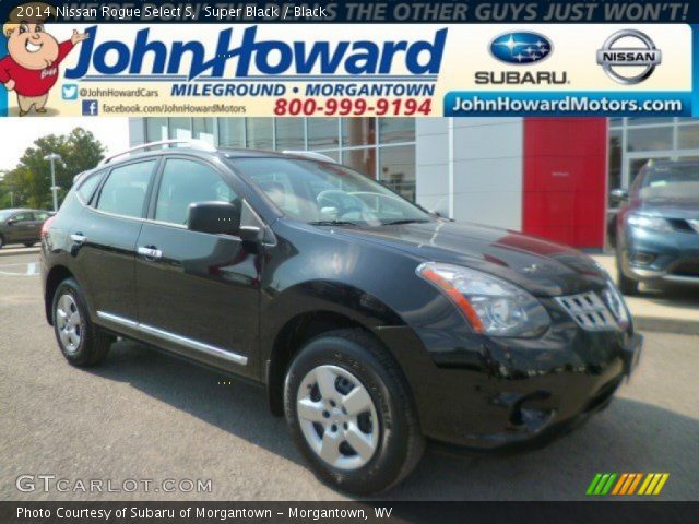 2014 Nissan Rogue Select S in Super Black