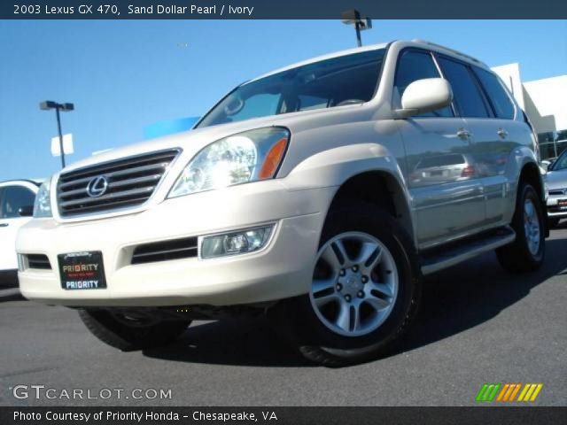 2003 Lexus GX 470 in Sand Dollar Pearl