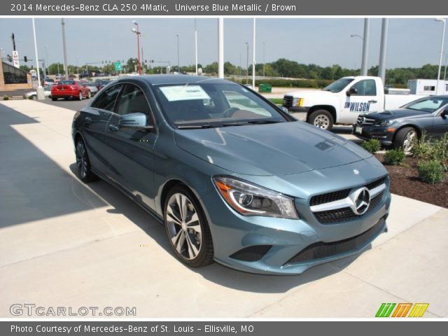 2014 Mercedes-Benz CLA 250 4Matic in Universe Blue Metallic