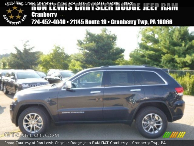 2015 Jeep Grand Cherokee Limited 4x4 in Maximum Steel Metallic