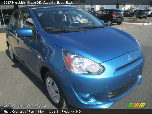 2015 Mitsubishi Mirage DE in Sapphire Blue
