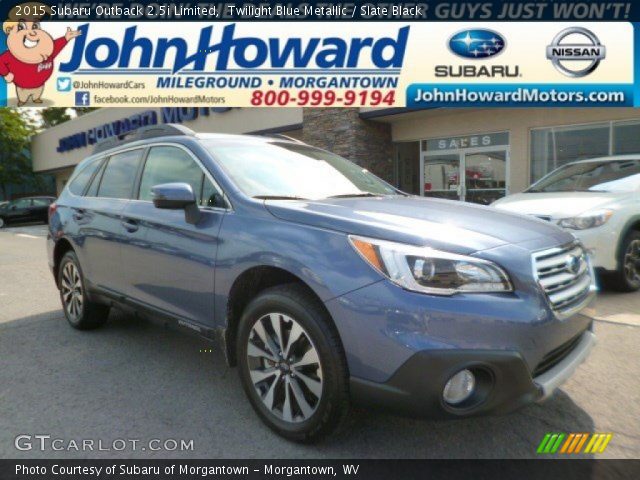 2015 Subaru Outback 2.5i Limited in Twilight Blue Metallic