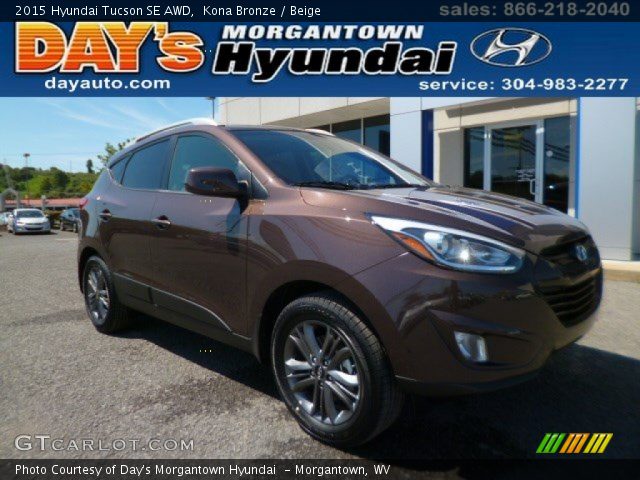 2015 Hyundai Tucson SE AWD in Kona Bronze