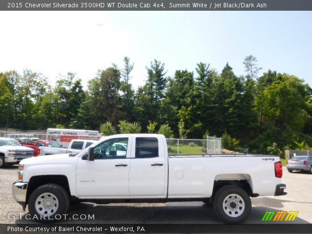 2015 Chevrolet Silverado 3500HD WT Double Cab 4x4 in Summit White