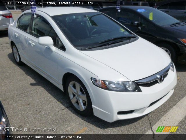 2010 Honda Civic LX-S Sedan in Taffeta White