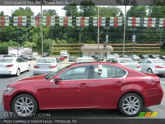 2013 Lexus GS 350 AWD in Riviera Red