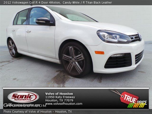 2012 Volkswagen Golf R 4 Door 4Motion in Candy White