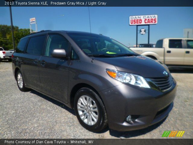 2013 Toyota Sienna XLE in Predawn Gray Mica