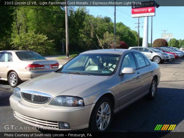 2003 Lincoln LS V8 in Light Parchment Gold Metallic