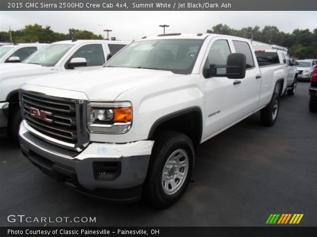 2015 GMC Sierra 2500HD Crew Cab 4x4 in Summit White