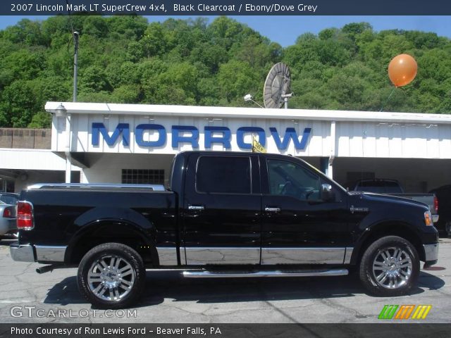 2007 Lincoln Mark LT SuperCrew 4x4 in Black Clearcoat