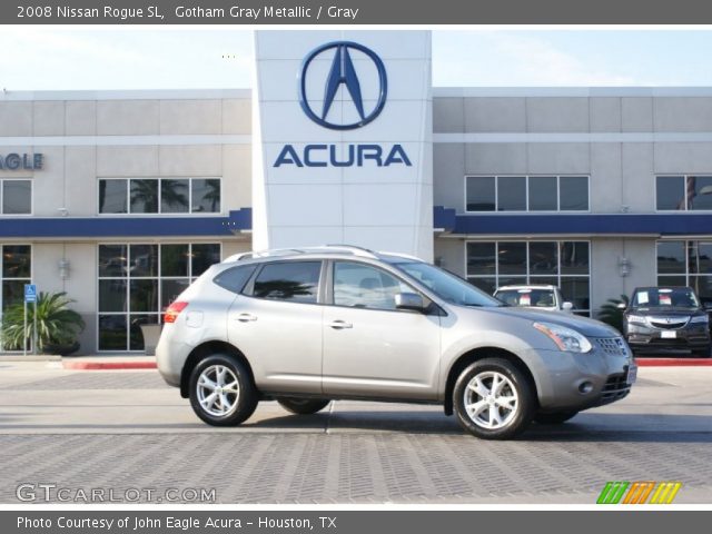 2008 Nissan Rogue SL in Gotham Gray Metallic