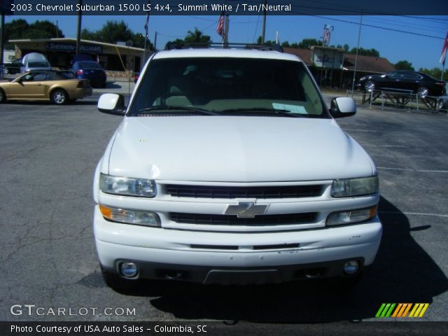 2003 Chevrolet Suburban 1500 LS 4x4 in Summit White
