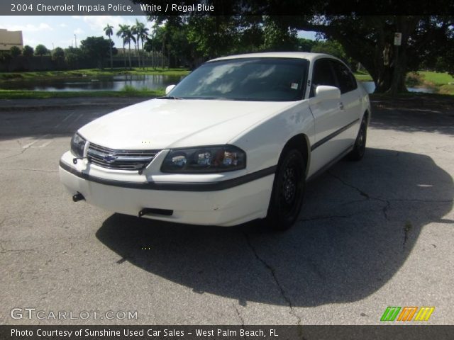 2004 Chevrolet Impala Police in White