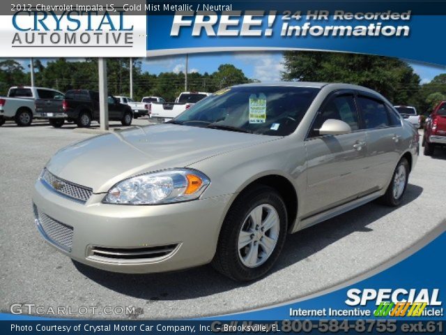 2012 Chevrolet Impala LS in Gold Mist Metallic