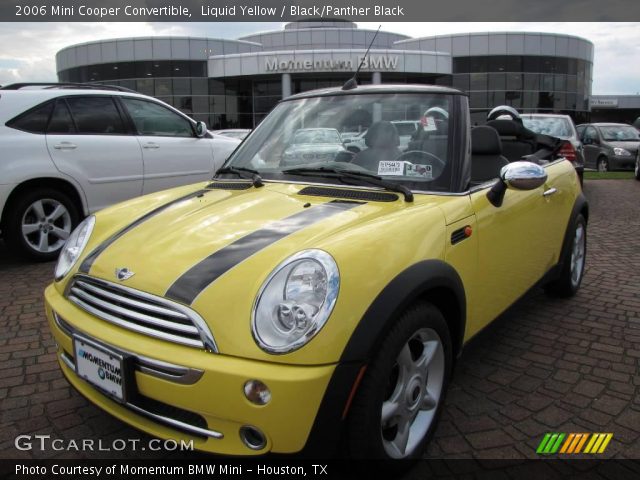 2006 Mini Cooper Convertible in Liquid Yellow