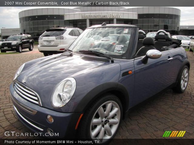 2007 Mini Cooper Convertible in Cool Blue Metallic