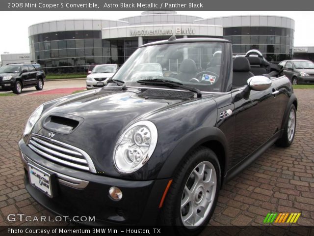 2008 Mini Cooper S Convertible in Astro Black Metallic