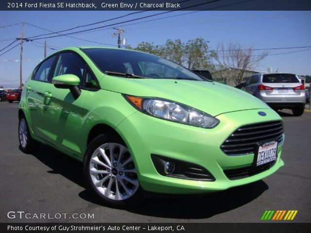 2014 Ford Fiesta SE Hatchback in Green Envy