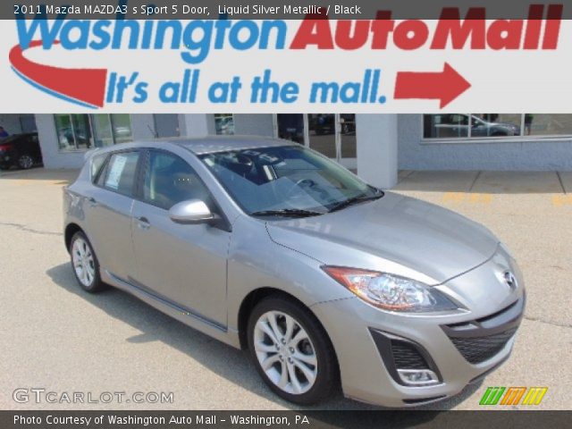 2011 Mazda MAZDA3 s Sport 5 Door in Liquid Silver Metallic