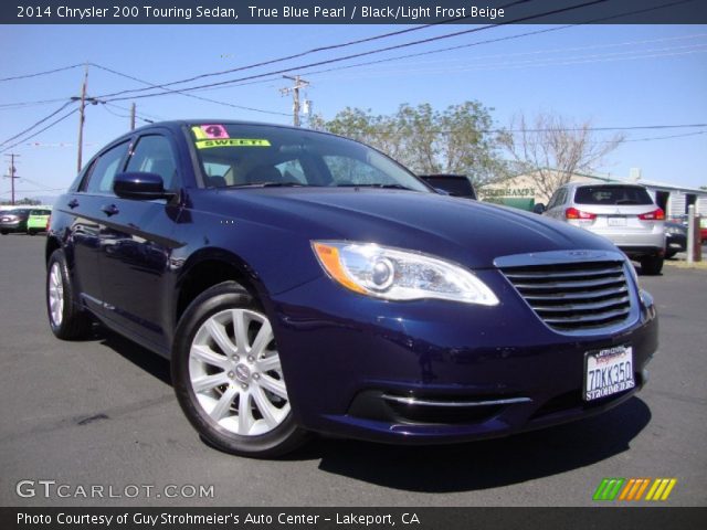 2014 Chrysler 200 Touring Sedan in True Blue Pearl