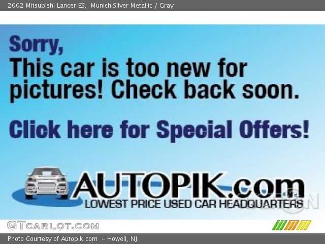 2002 Mitsubishi Lancer ES in Munich Silver Metallic