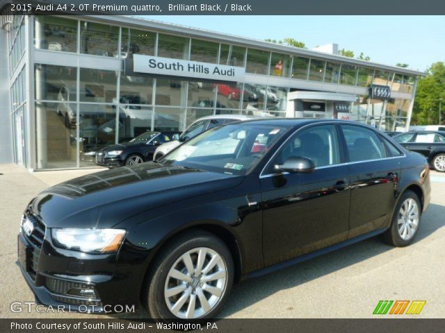 2015 Audi A4 2.0T Premium quattro in Brilliant Black