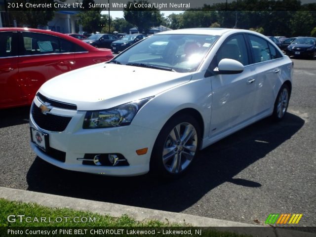 2014 Chevrolet Cruze LTZ in Summit White