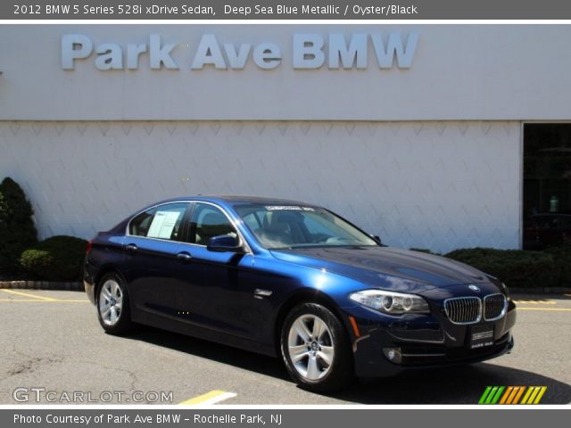 2012 BMW 5 Series 528i xDrive Sedan in Deep Sea Blue Metallic