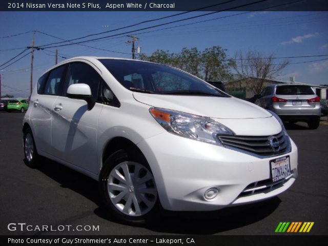 2014 Nissan Versa Note S Plus in Aspen White