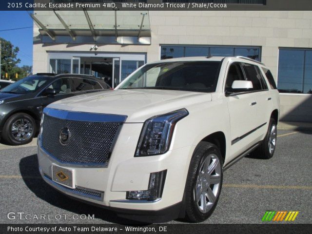 2015 Cadillac Escalade Premium 4WD in White Diamond Tricoat