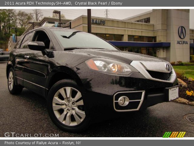 2011 Acura RDX Technology SH-AWD in Crystal Black Pearl
