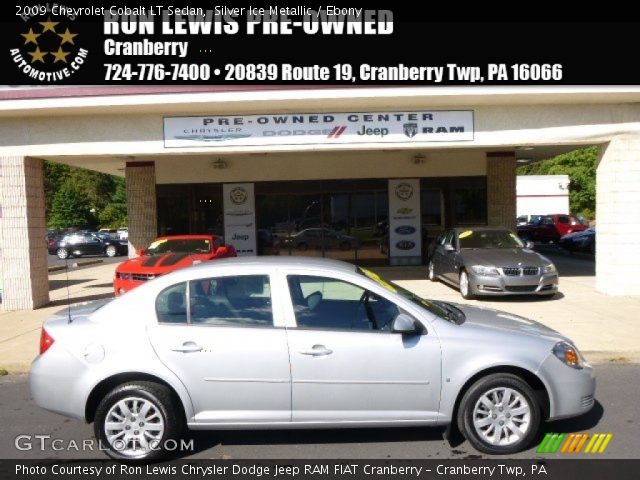 2009 Chevrolet Cobalt LT Sedan in Silver Ice Metallic