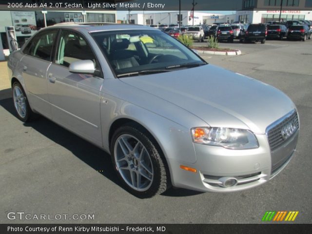2006 Audi A4 2.0T Sedan in Light Silver Metallic