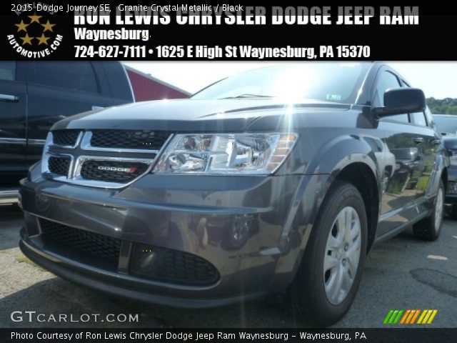 2015 Dodge Journey SE in Granite Crystal Metallic