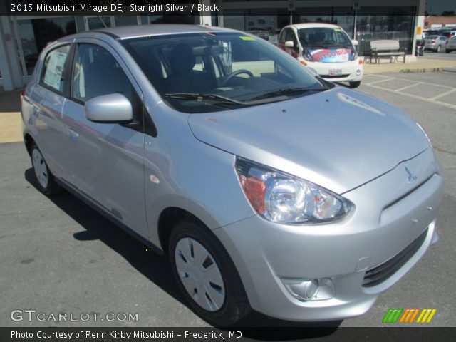 2015 Mitsubishi Mirage DE in Starlight Silver